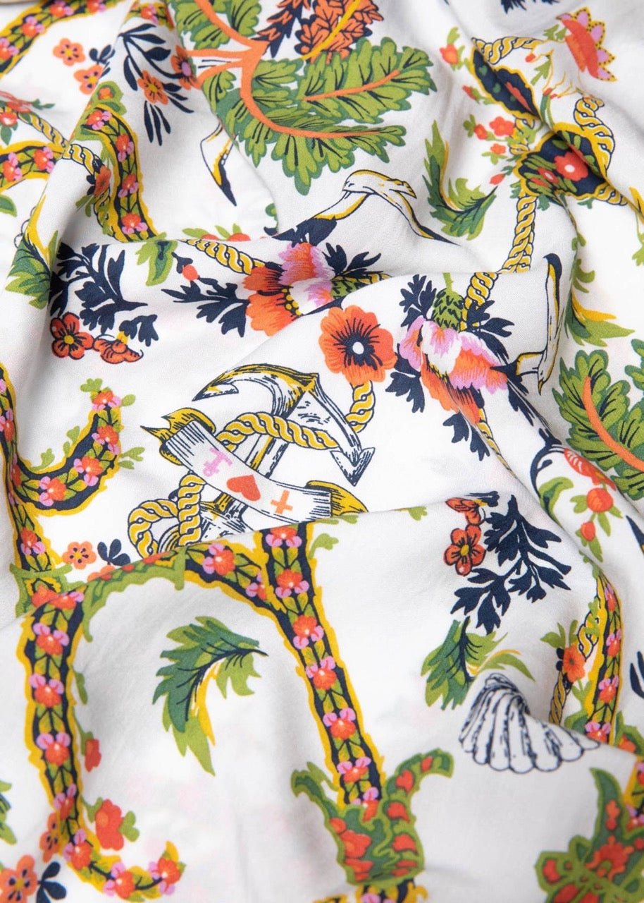 Hose Flotte Culotte Frische Brise Weiß - FROLLEIN KÄTHE Shop