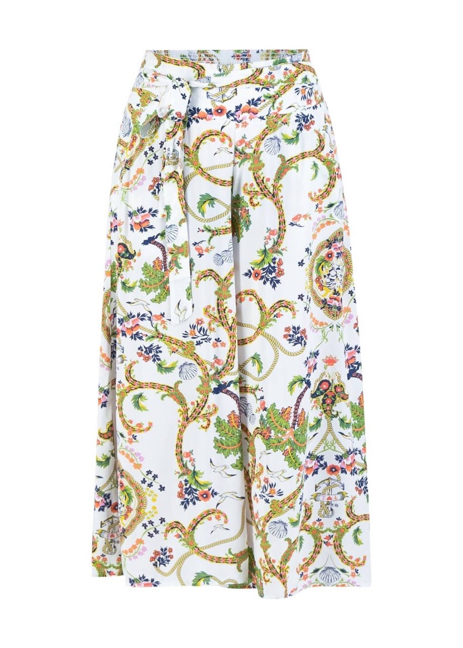 Hose Flotte Culotte Frische Brise Weiß - FROLLEIN KÄTHE Shop