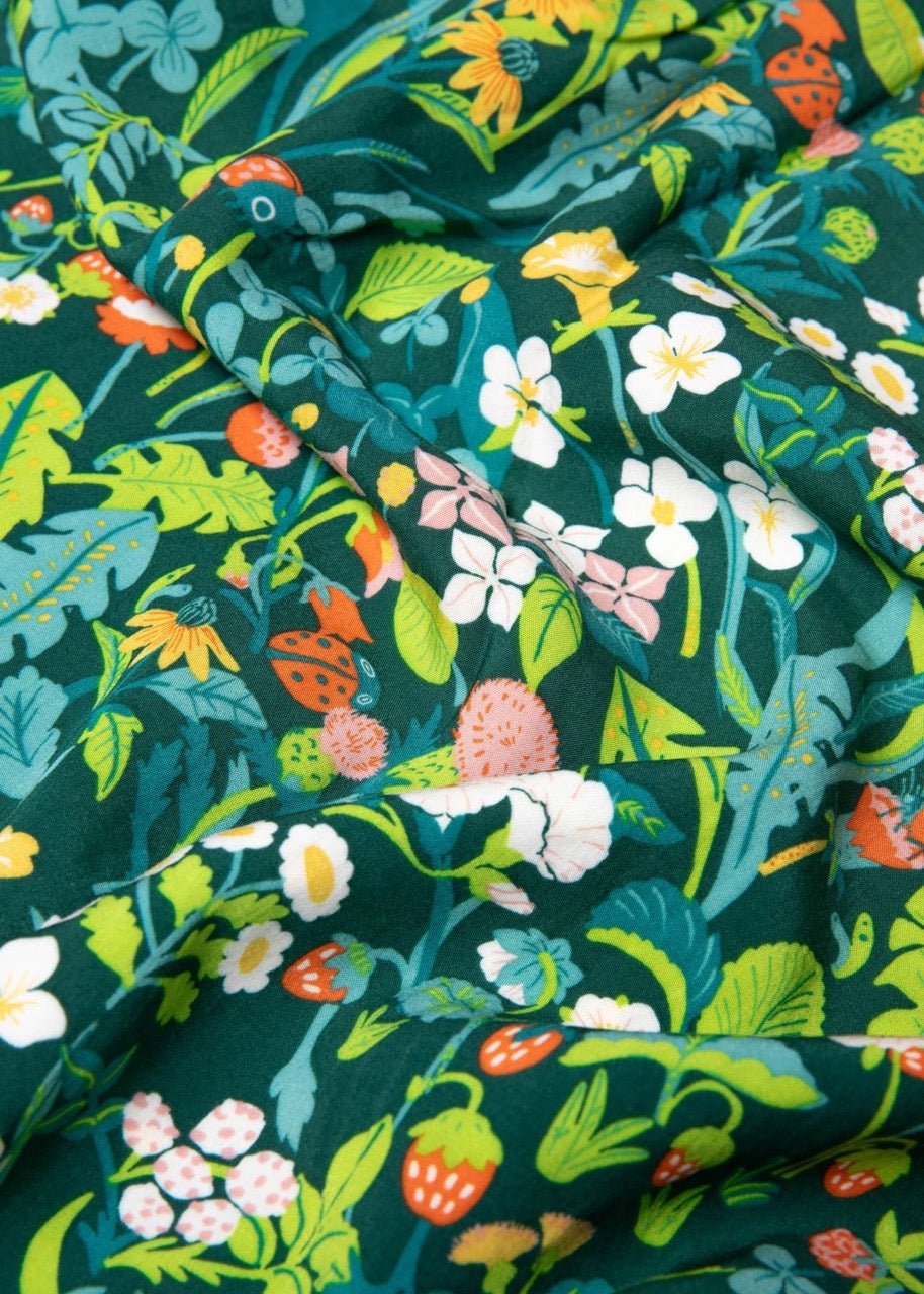 Hose Flotte Culotte My Garden Grün - FROLLEIN KÄTHE Shop
