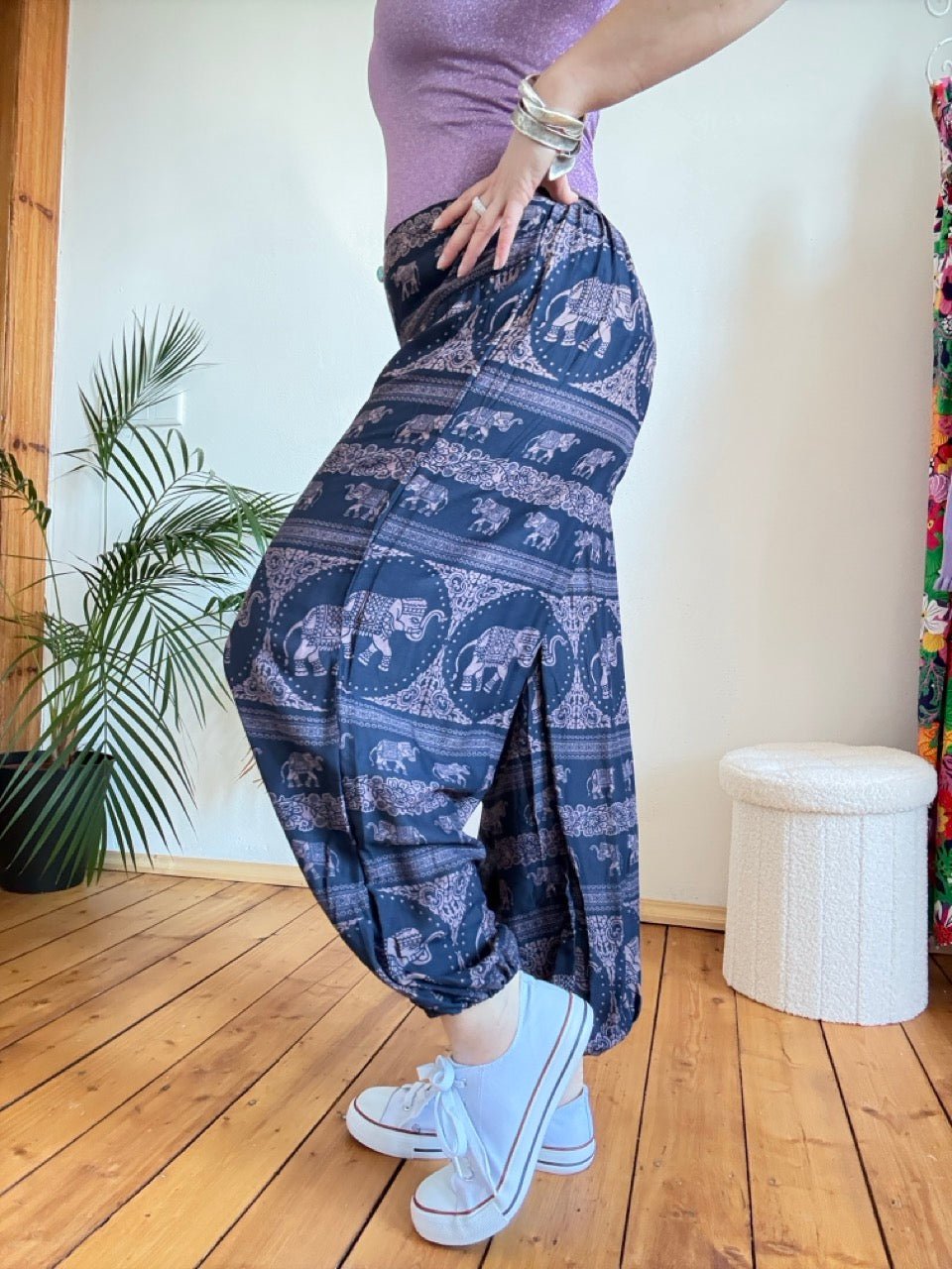 Hose Ganesha Blau - FROLLEIN KÄTHE Shop