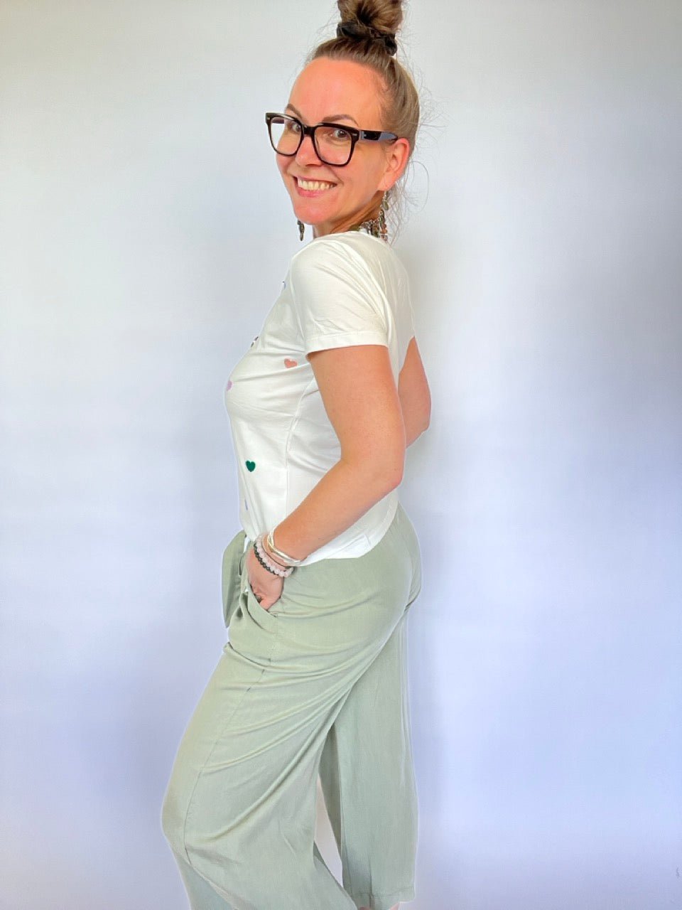 Hose Hotte Culotte Olive - FROLLEIN KÄTHE Shop