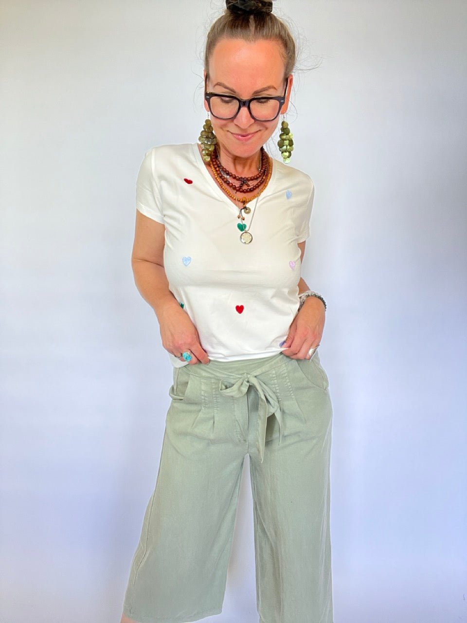 Hose Hotte Culotte Olive - FROLLEIN KÄTHE Shop