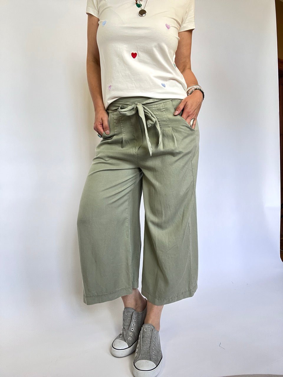 Hose Hotte Culotte Olive - FROLLEIN KÄTHE Shop