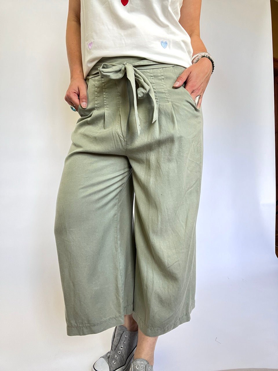Hose Hotte Culotte Olive - FROLLEIN KÄTHE Shop
