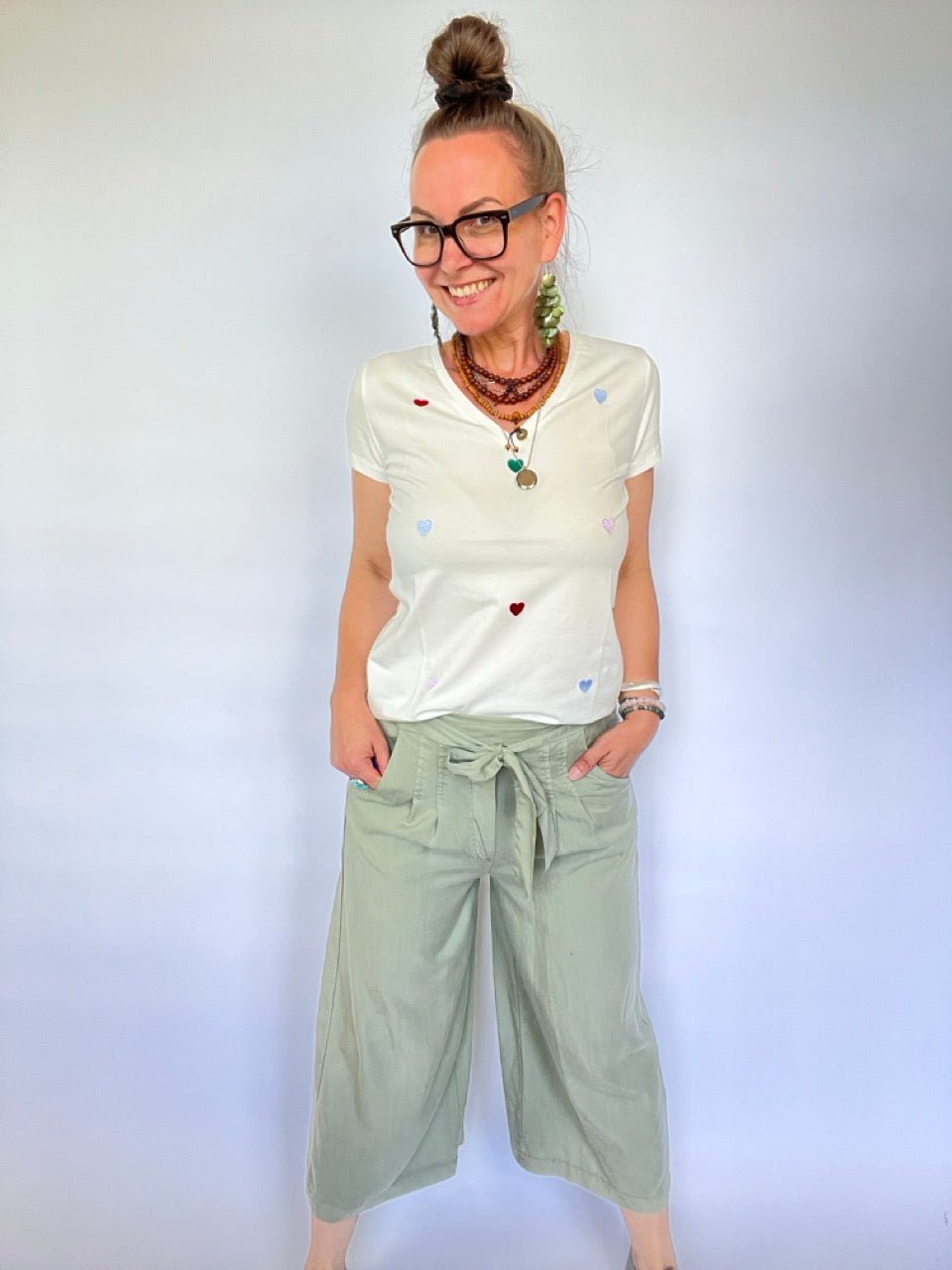 Hose Hotte Culotte Olive - FROLLEIN KÄTHE Shop