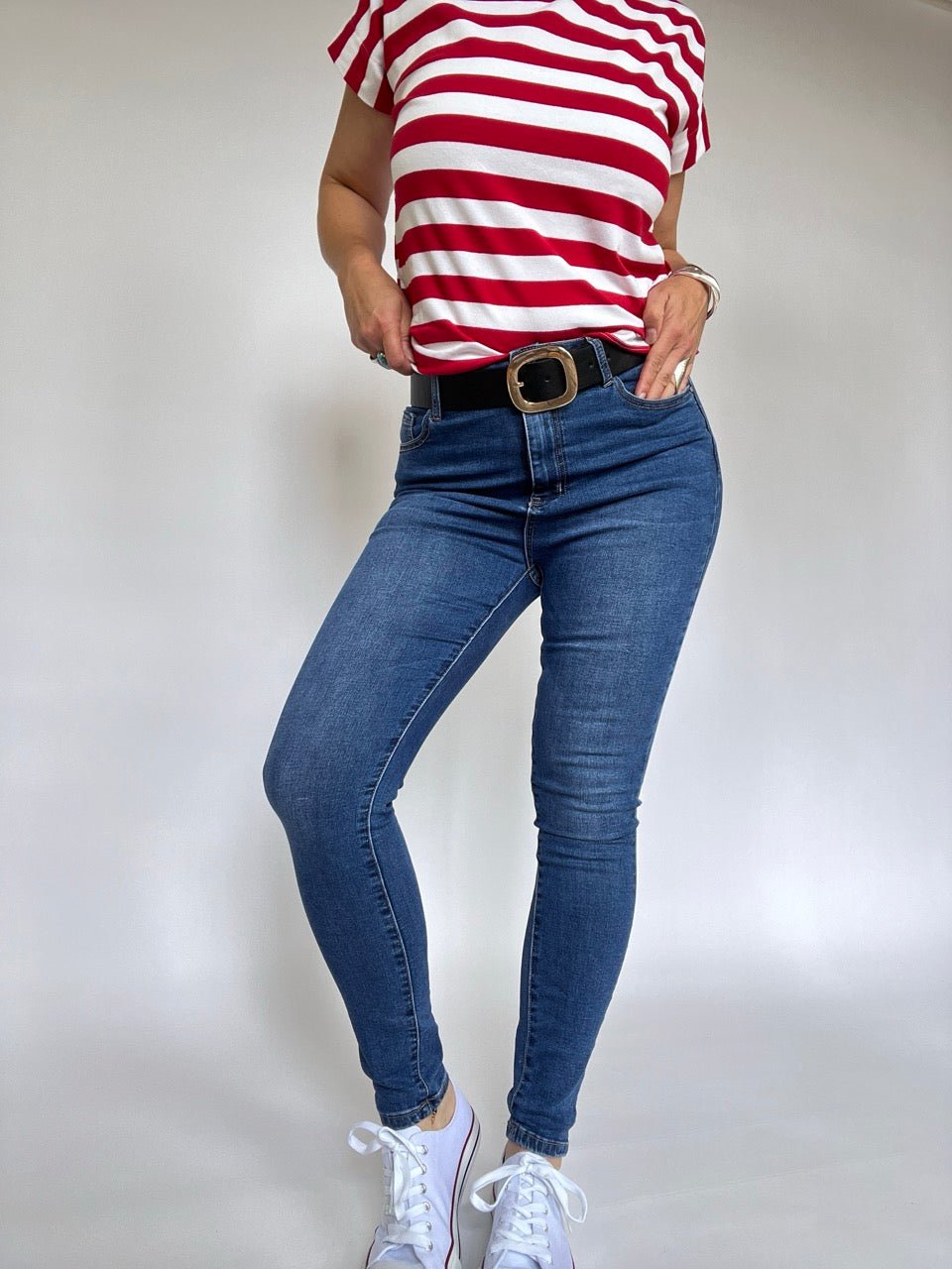 Hose Jeans Hermine High Waist - FROLLEIN KÄTHE Shop