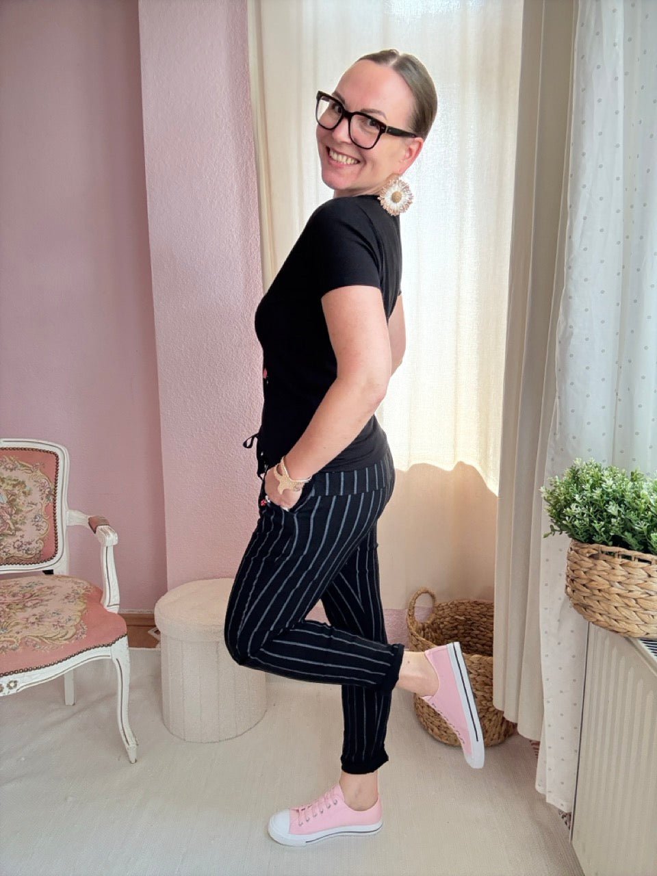 Hose Jogpants Stripe BESTSELLER! Neue Farben - FROLLEIN KÄTHE Shop