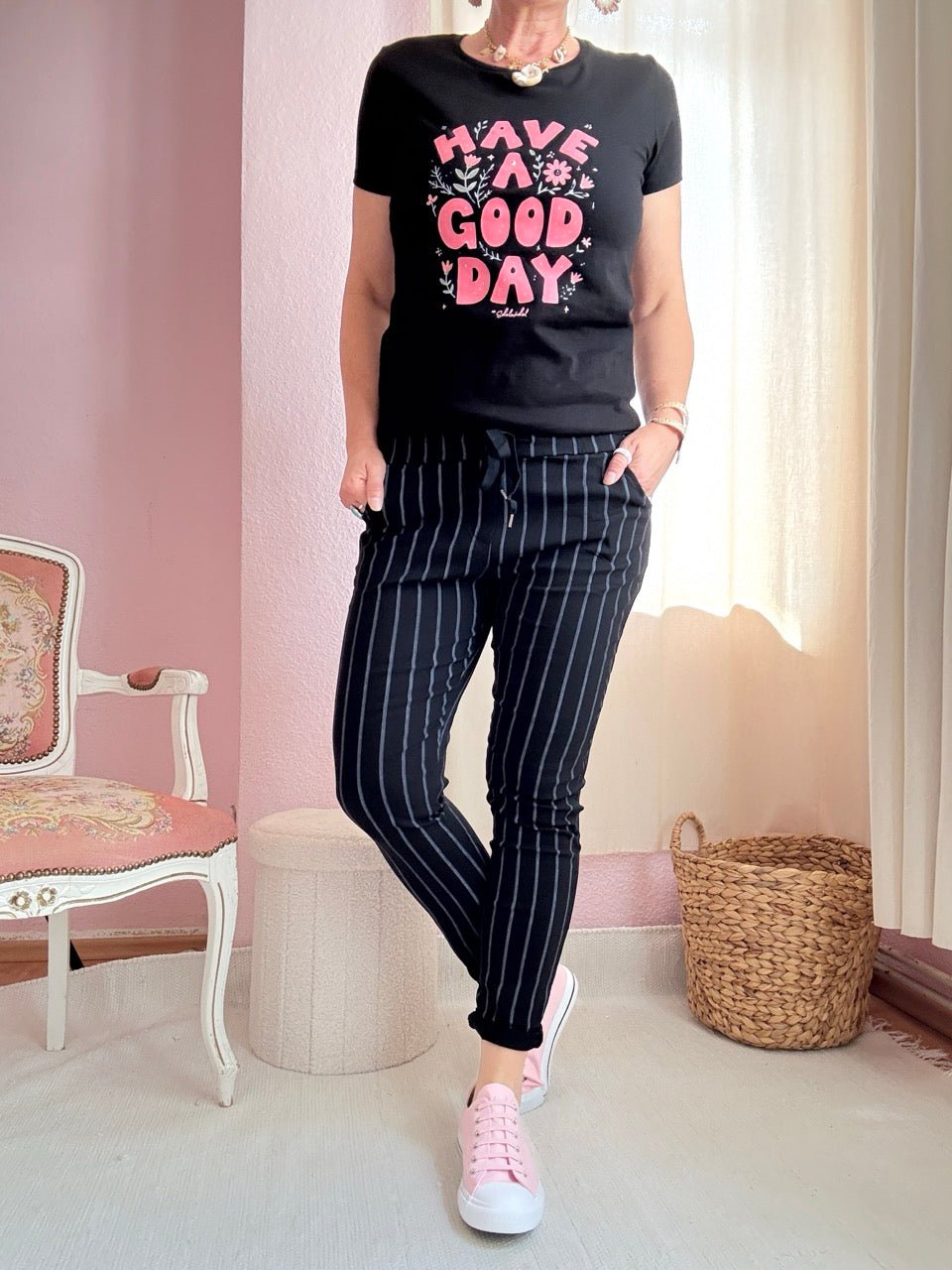 Hose Jogpants Stripe BESTSELLER! Neue Farben - FROLLEIN KÄTHE Shop