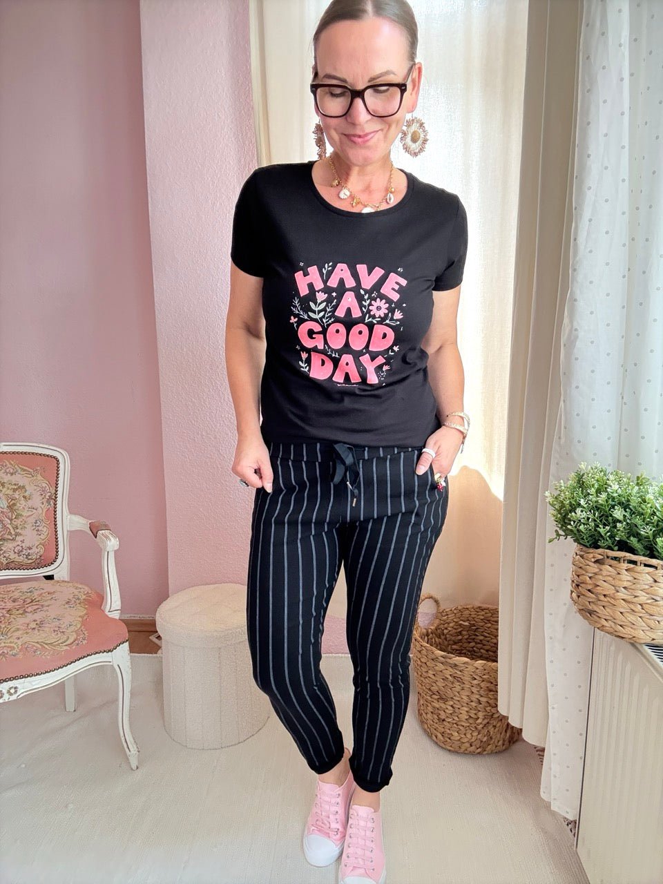 Hose Jogpants Stripe BESTSELLER! Neue Farben - FROLLEIN KÄTHE Shop
