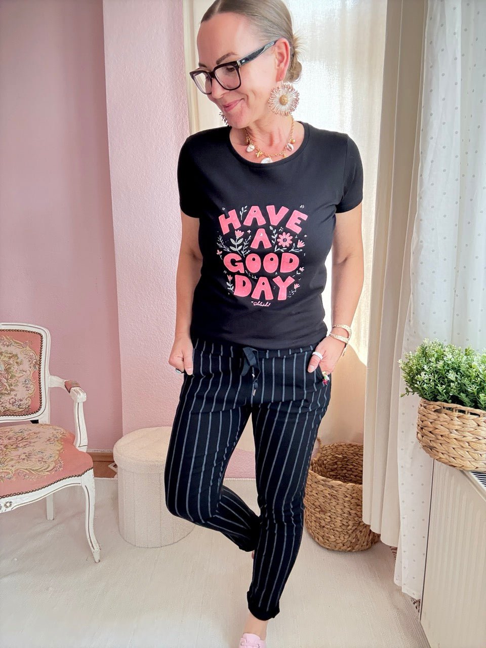 Hose Jogpants Stripe BESTSELLER! Neue Farben - FROLLEIN KÄTHE Shop