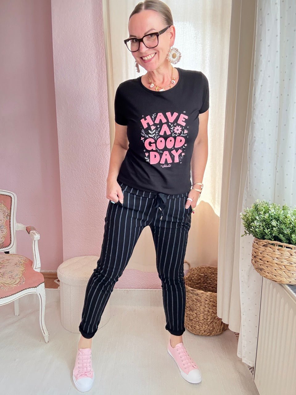Hose Jogpants Stripe BESTSELLER! Neue Farben - FROLLEIN KÄTHE Shop