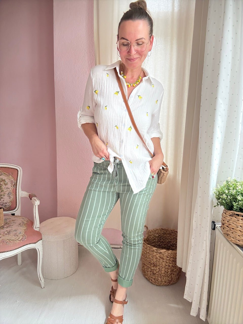 Hose Jogpants Stripe BESTSELLER! Viele Farben - FROLLEIN KÄTHE Shop