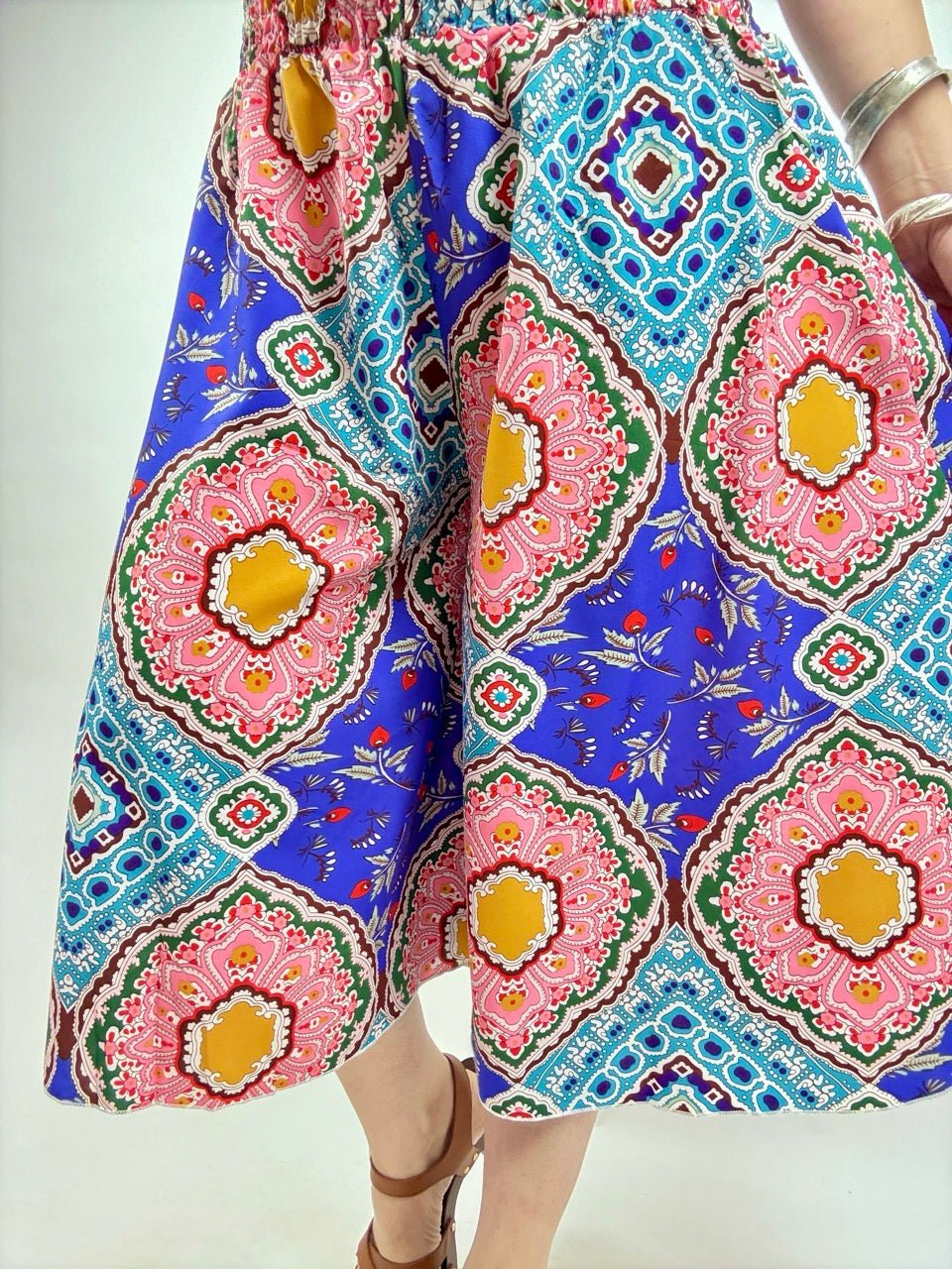 Hose Mira Culotte Blau - FROLLEIN KÄTHE Shop