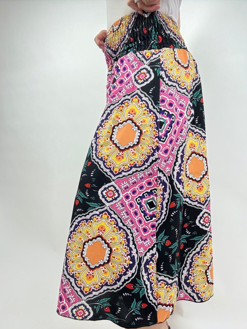 Hose Mira Culotte Schwarz Bunt - FROLLEIN KÄTHE Shop