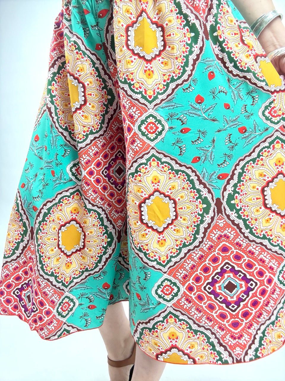 Hose Mira Culotte Türkis - FROLLEIN KÄTHE Shop