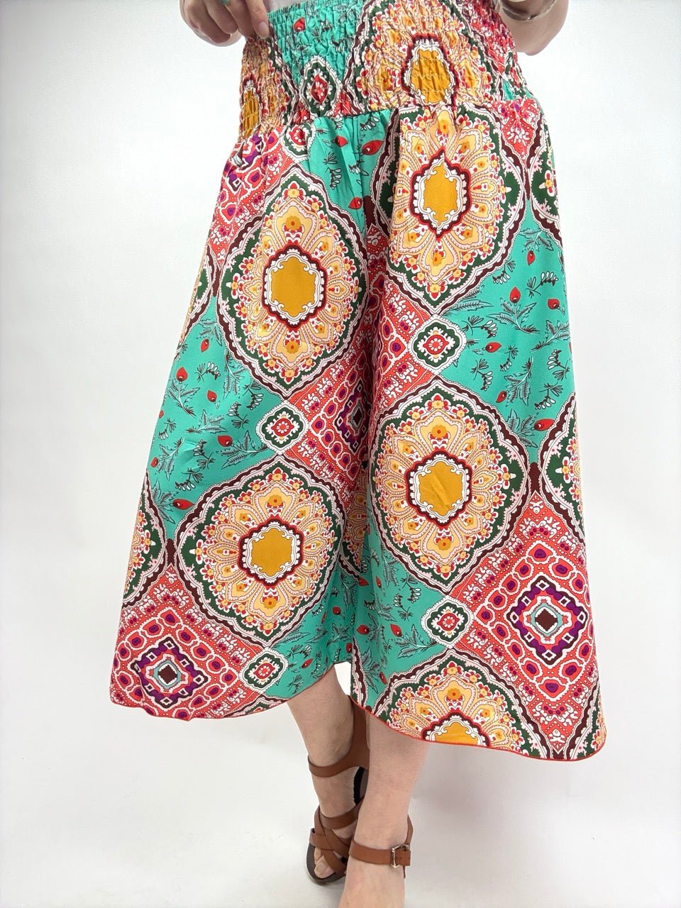 Hose Mira Culotte Türkis - FROLLEIN KÄTHE Shop