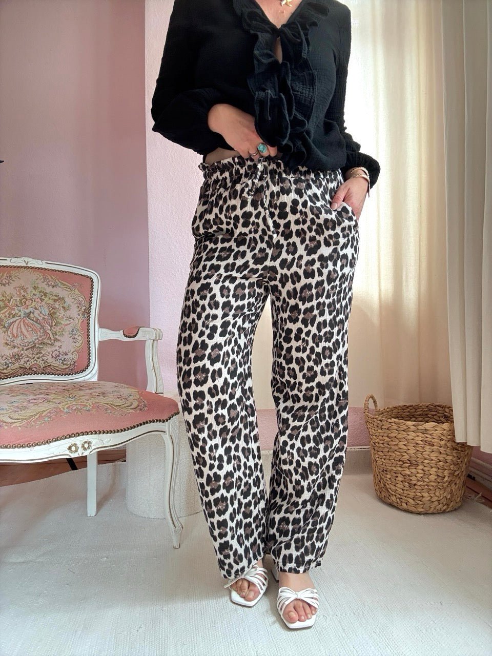 Hose Resi Leo Musselin - FROLLEIN KÄTHE Shop