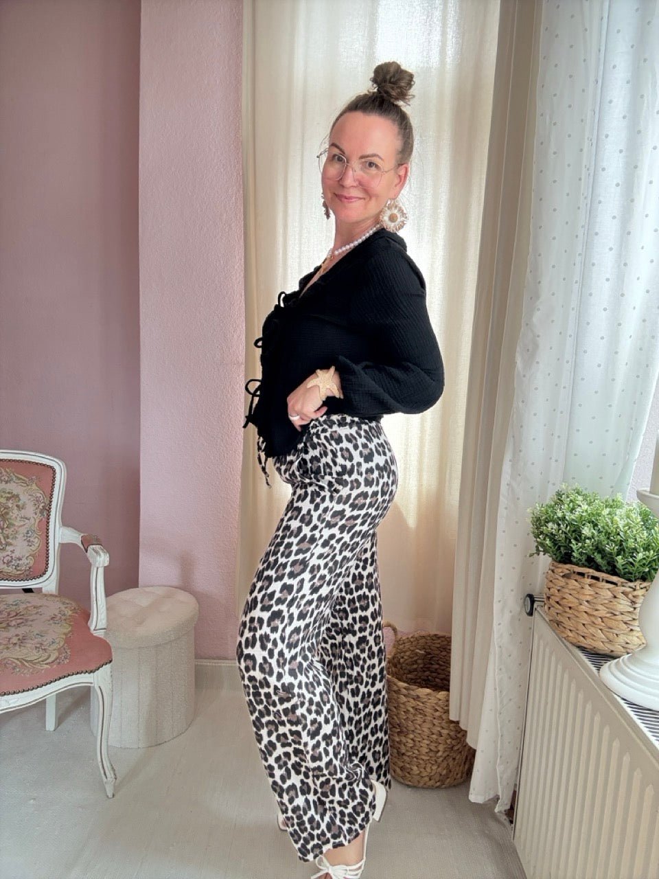 Hose Resi Leo Musselin - FROLLEIN KÄTHE Shop