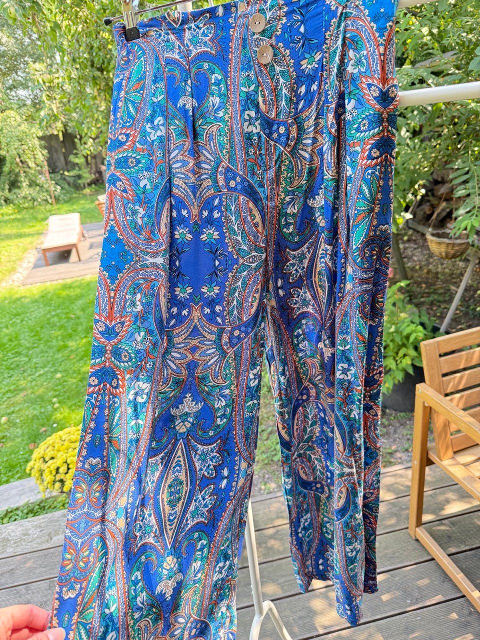 Hose Sommer Blau - FROLLEIN KÄTHE Shop