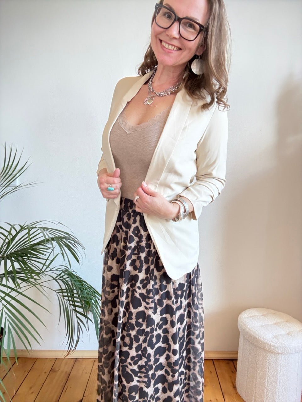 Jacke Blazer Ellen Cream - FROLLEIN KÄTHE Shop