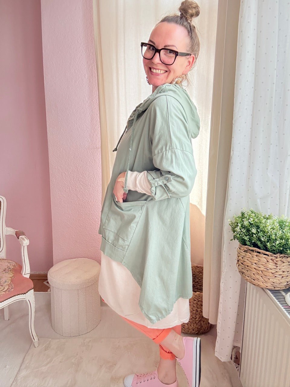 Jacke Fritzi Olive - FROLLEIN KÄTHE Shop
