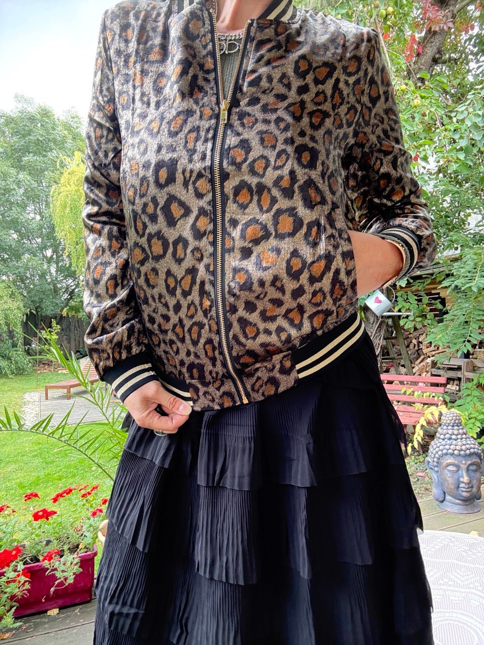 Jacke Leo Traum Schwarz - FROLLEIN KÄTHE Shop