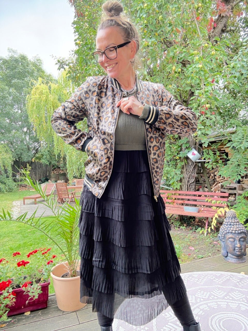 Jacke Leo Traum Schwarz - FROLLEIN KÄTHE Shop