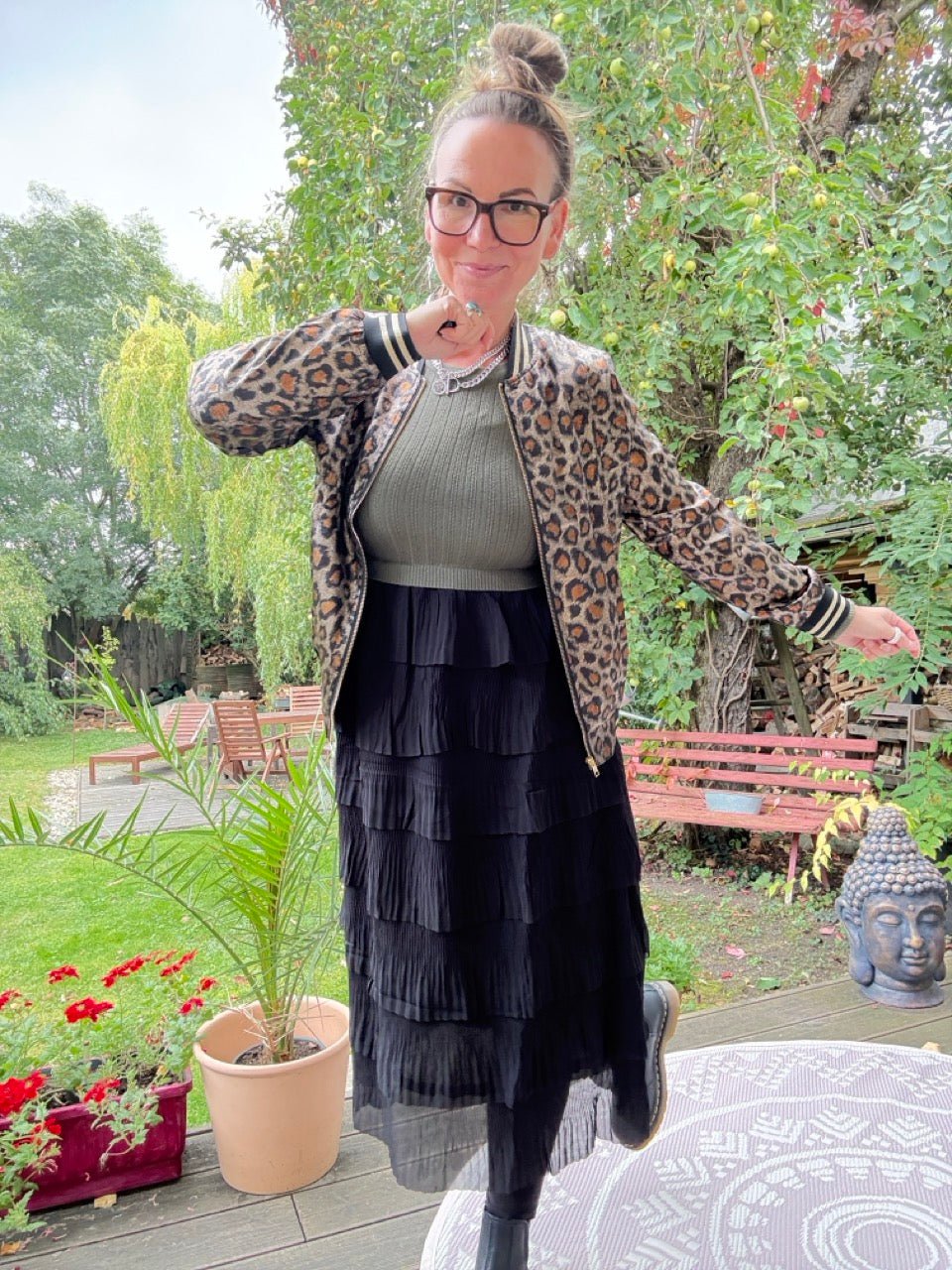 Jacke Leo Traum Schwarz - FROLLEIN KÄTHE Shop