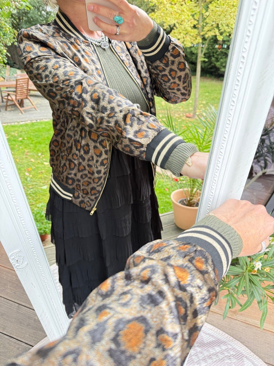 Jacke Leo Traum Schwarz - FROLLEIN KÄTHE Shop