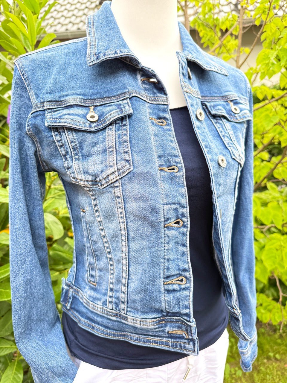 Jeansjacke Geheimnisträgerin Denim - FROLLEIN KÄTHE Shop