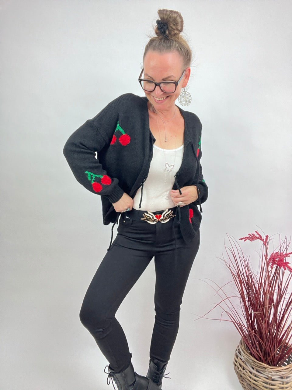 Jeggings Hose Lara Schwarz - FROLLEIN KÄTHE Shop