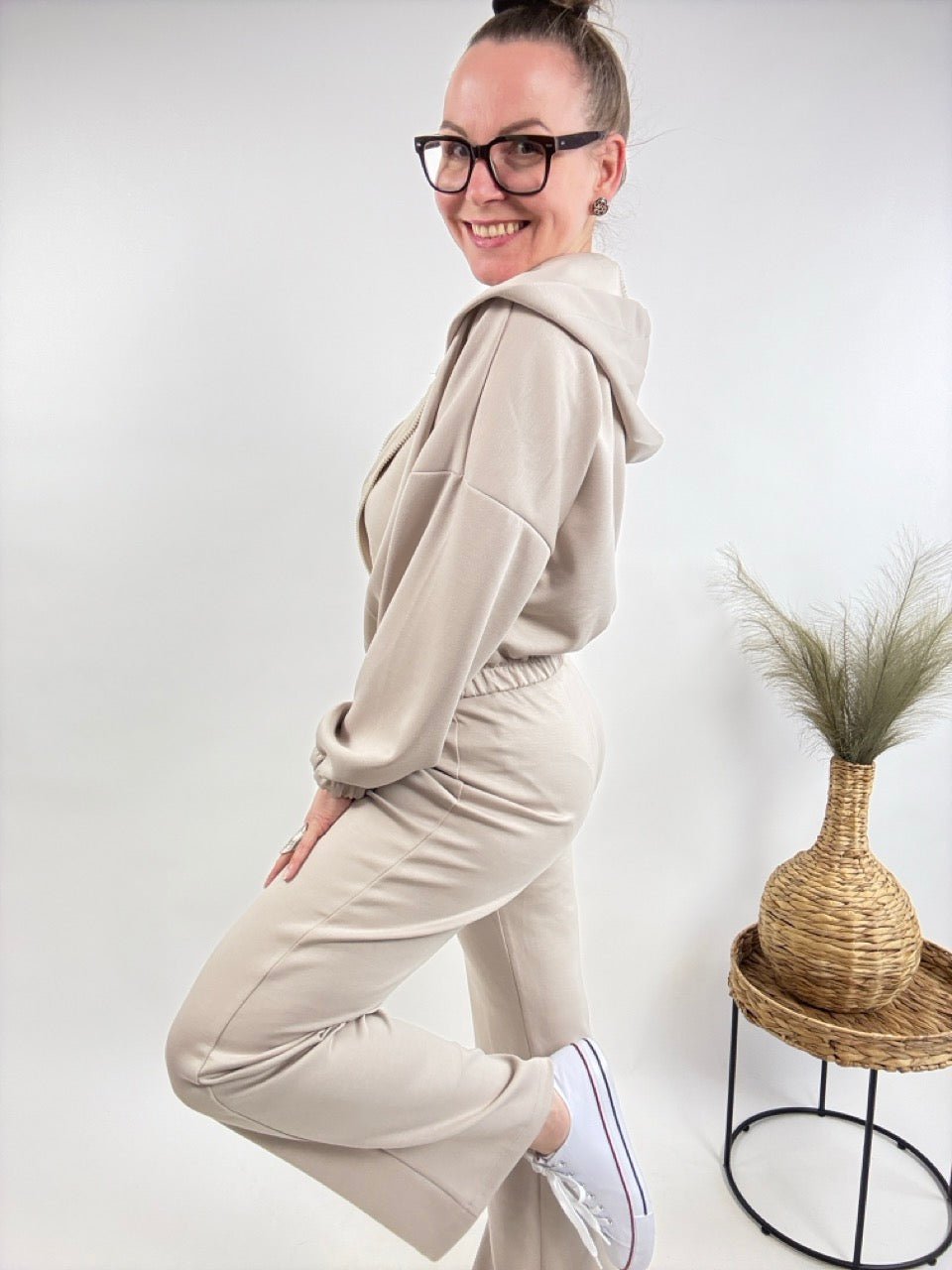 Jogger Set Eva Cream - FROLLEIN KÄTHE Shop