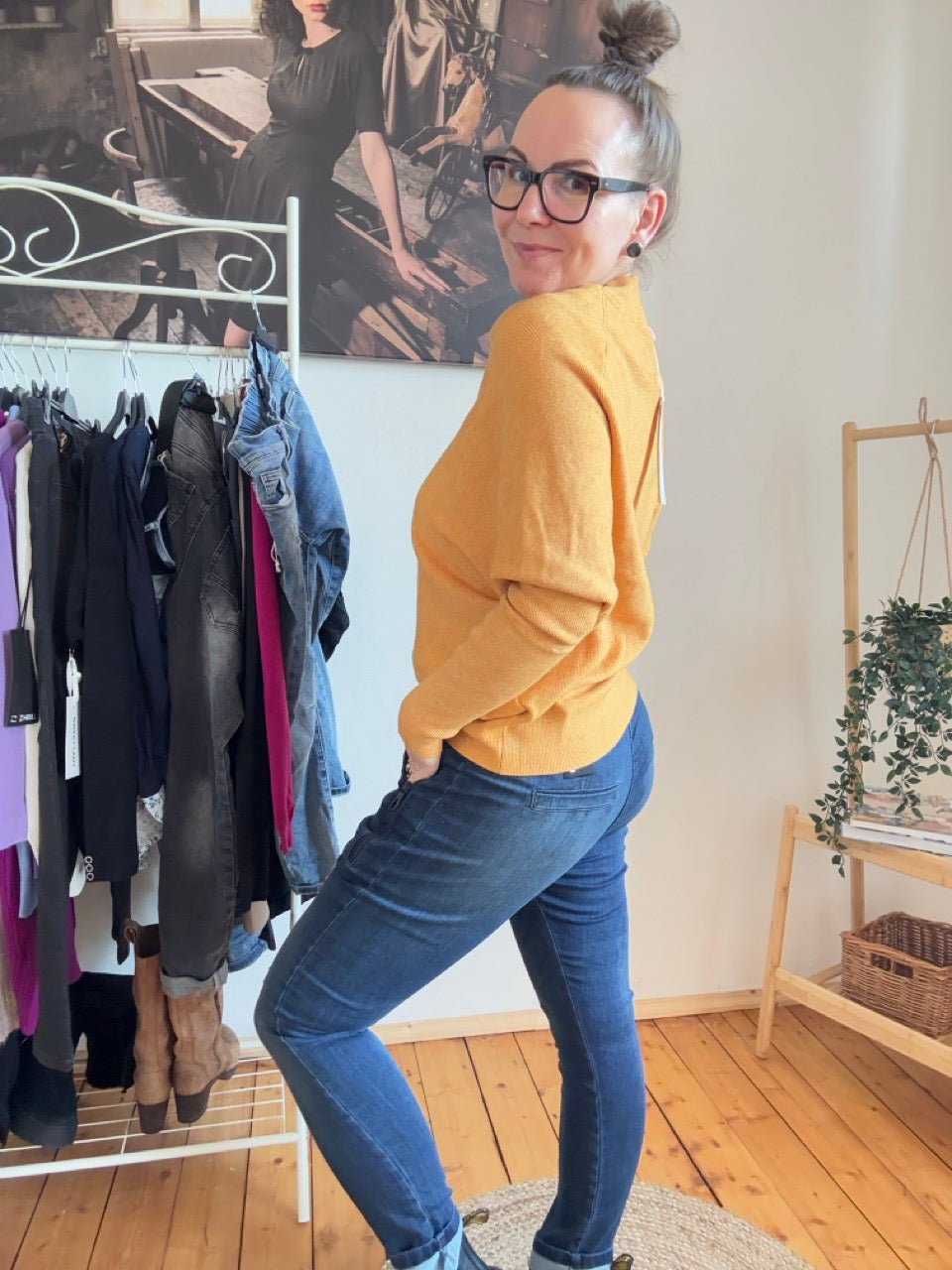 Jogpants Jeans Baggystyle Denim - FROLLEIN KÄTHE Shop