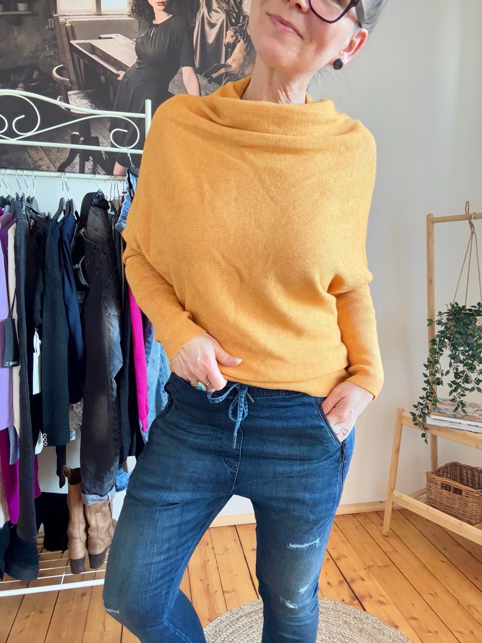 Jogpants Jeans Baggystyle Denim - FROLLEIN KÄTHE Shop