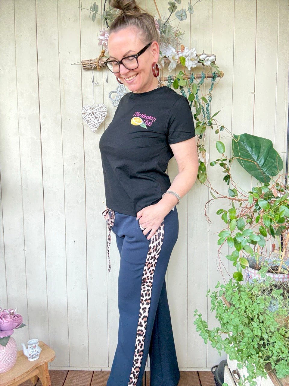 Jogpants Naria Blau - FROLLEIN KÄTHE Shop