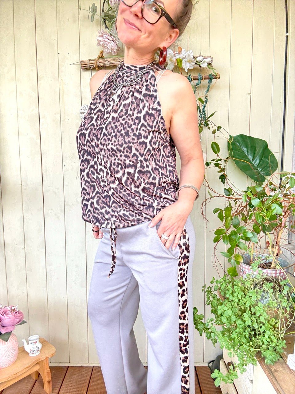 Jogpants Naria Grau - FROLLEIN KÄTHE Shop