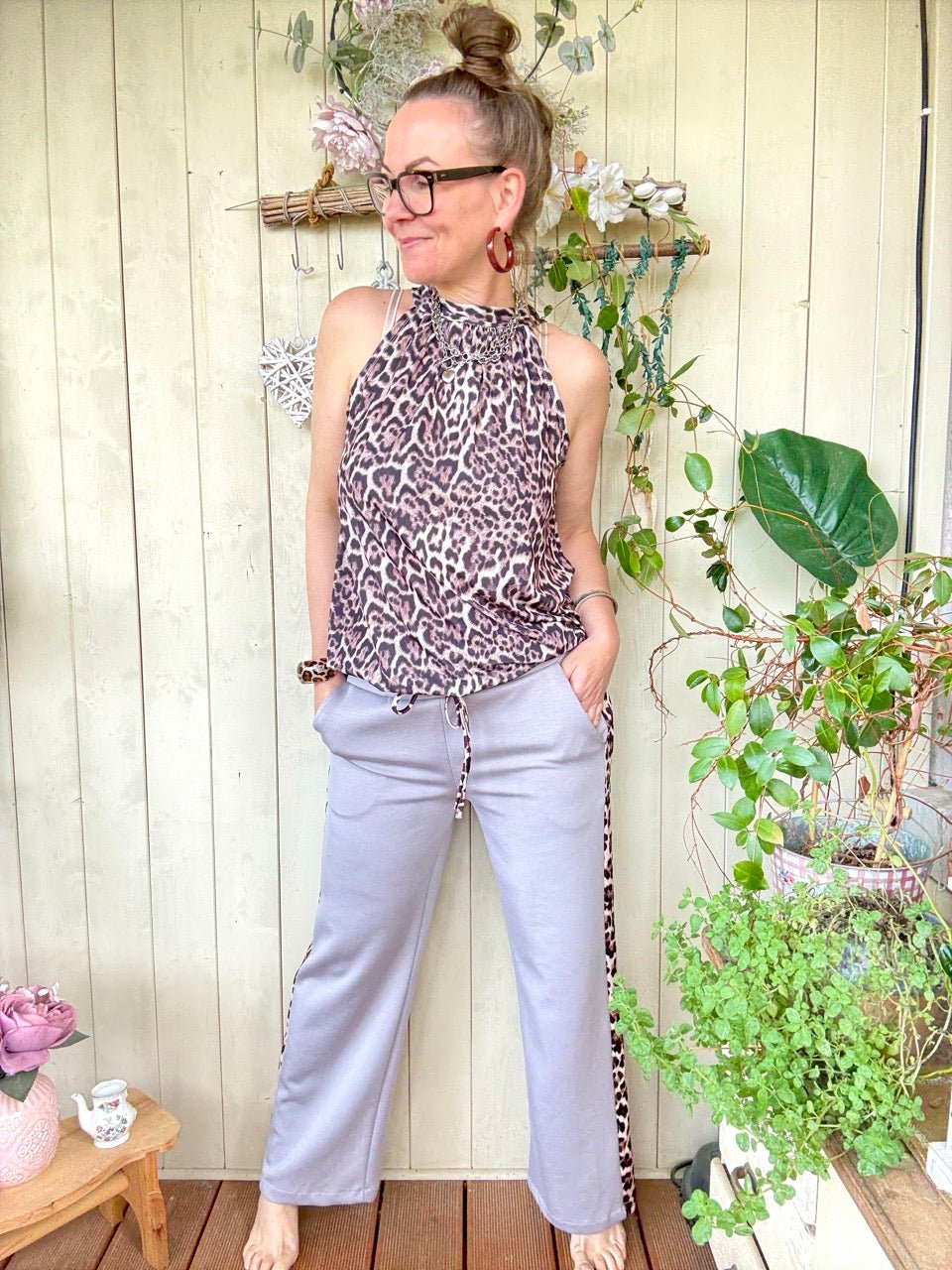 Jogpants Naria Grau - FROLLEIN KÄTHE Shop