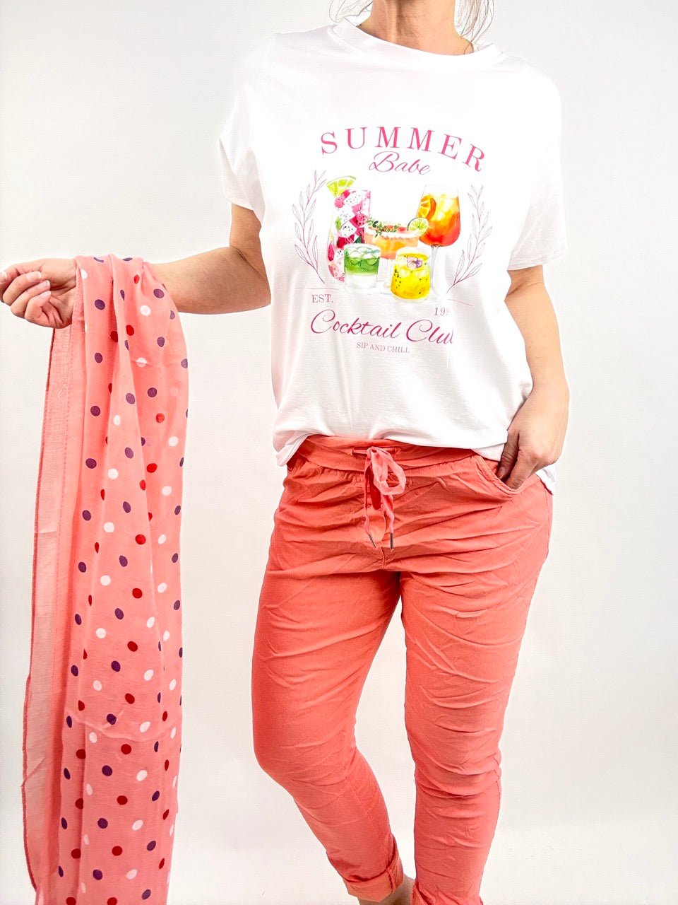 Jogpants Nice Style Peach - FROLLEIN KÄTHE Shop