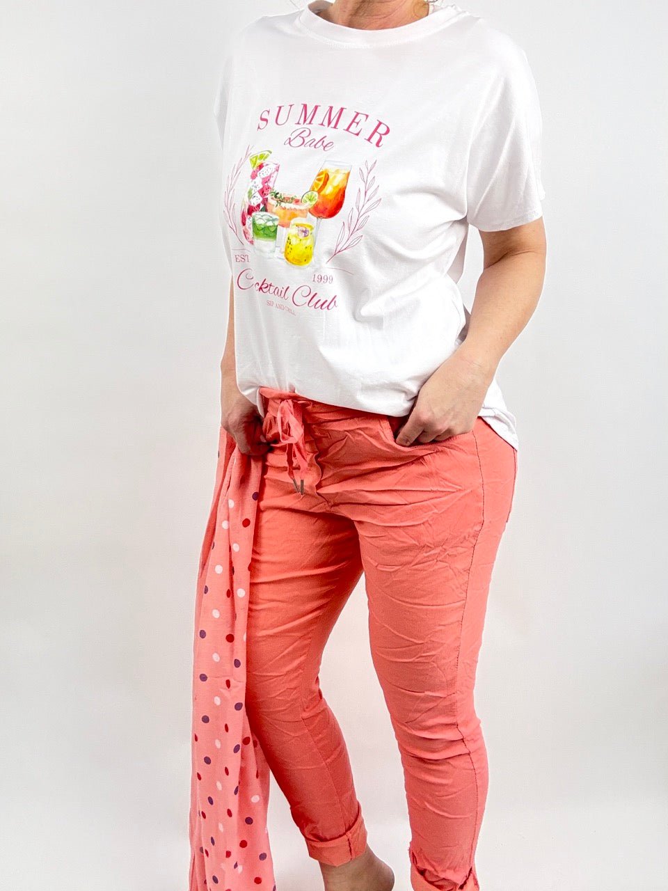 Jogpants Nice Style Peach - FROLLEIN KÄTHE Shop