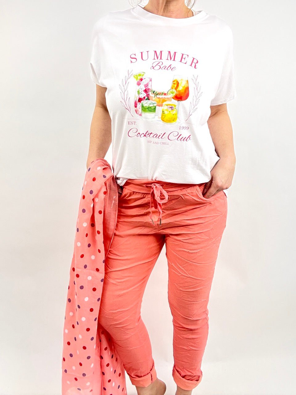 Jogpants Nice Style Peach - FROLLEIN KÄTHE Shop