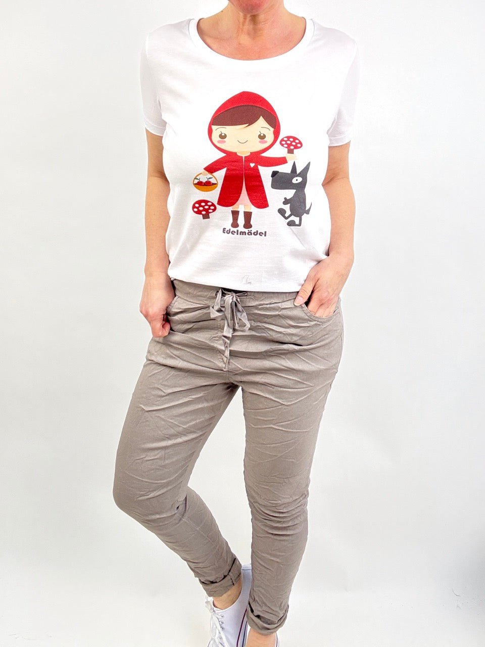 Jogpants Nice Style Taupe - FROLLEIN KÄTHE Shop