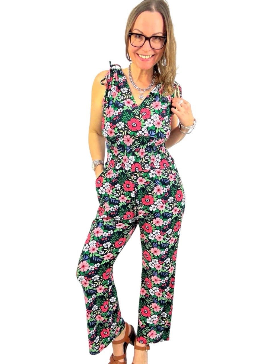 Jumpsuit Liora Belle Schwarz - FROLLEIN KÄTHE Shop