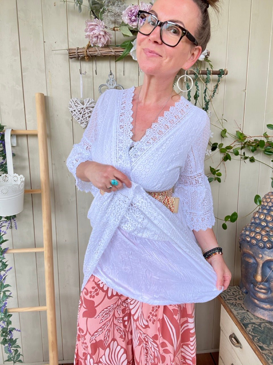 Kleid Alva Weiß - FROLLEIN KÄTHE Shop