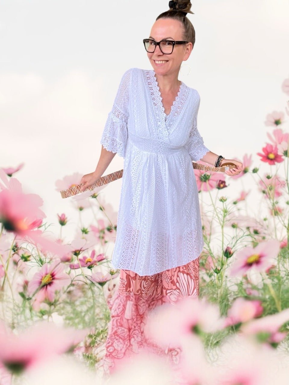 Kleid Alva Weiß - FROLLEIN KÄTHE Shop