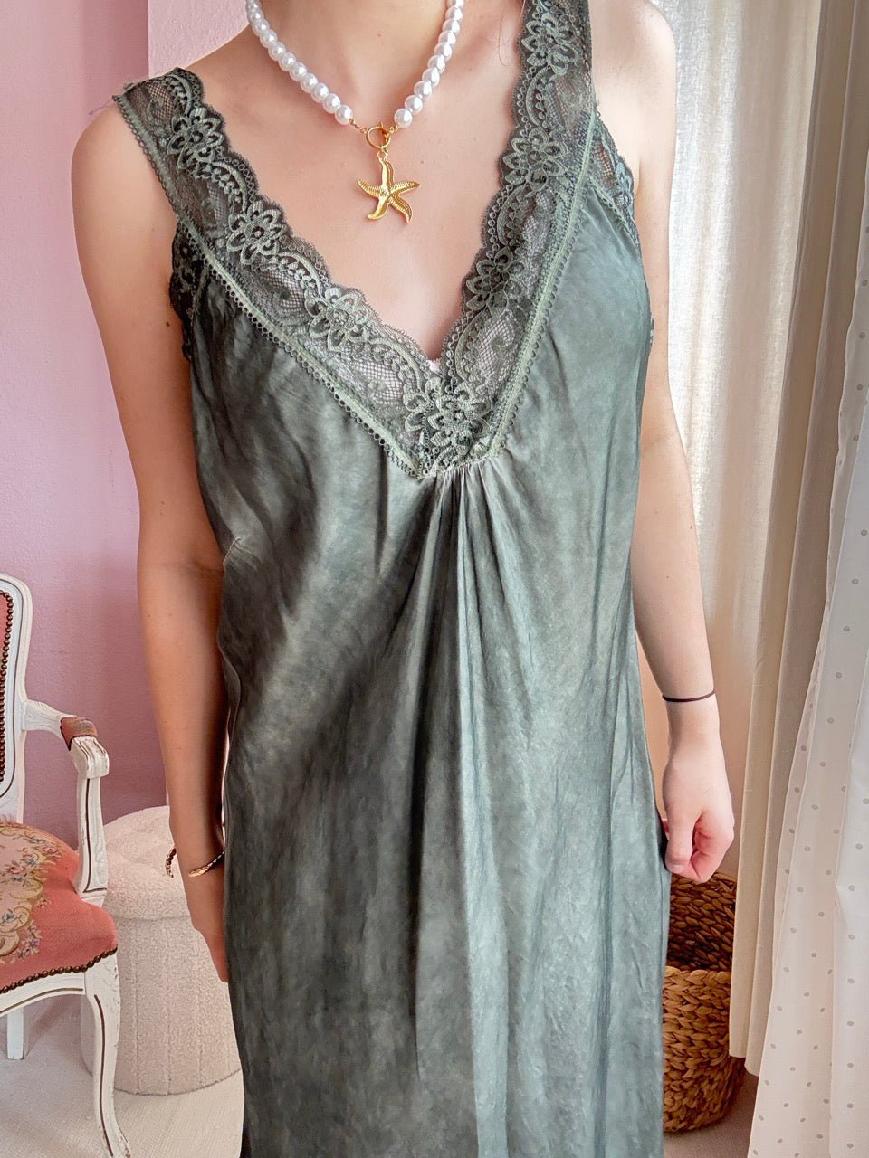 Kleid Ava Olive - FROLLEIN KÄTHE Shop