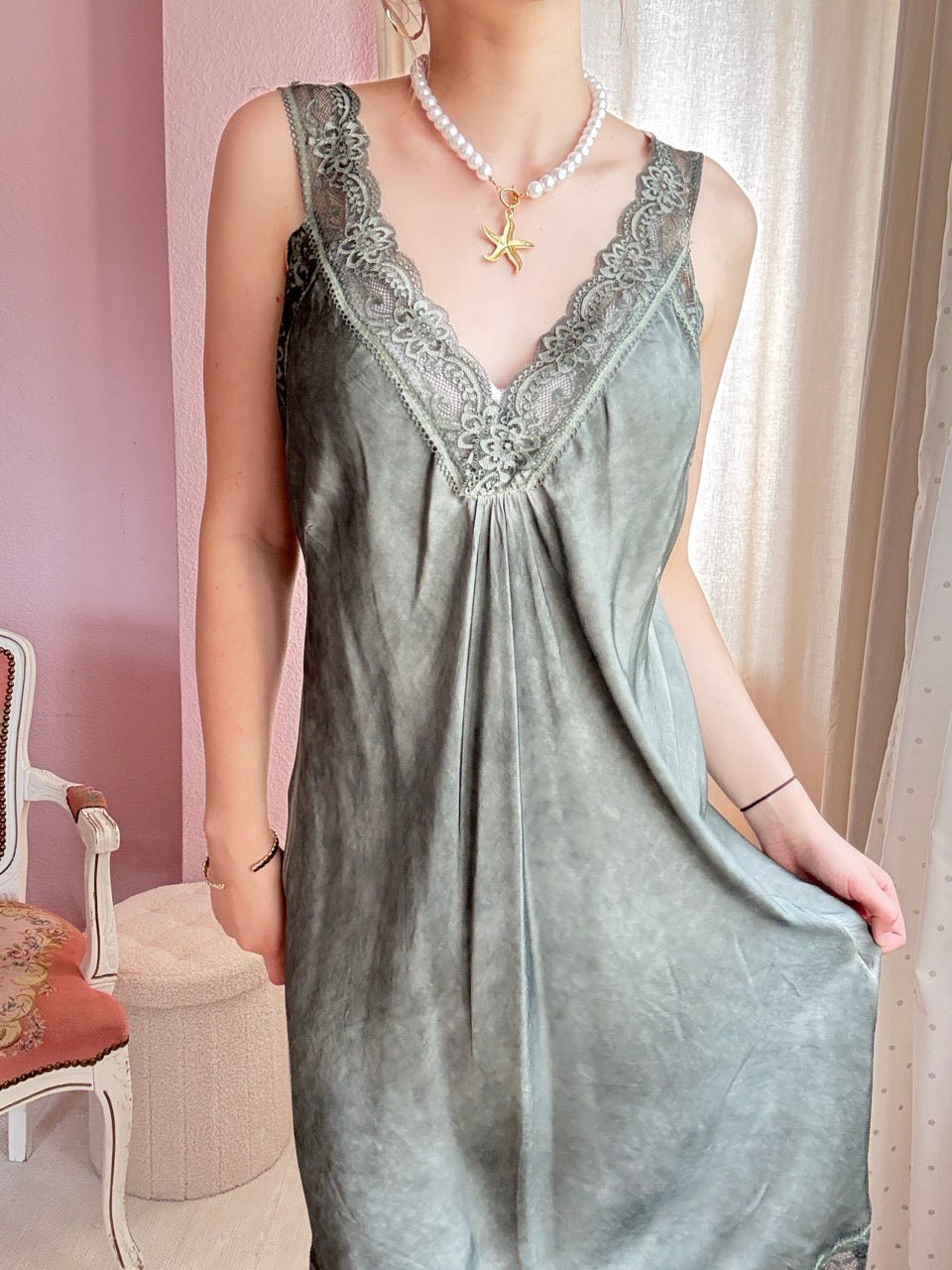 Kleid Ava Olive - FROLLEIN KÄTHE Shop