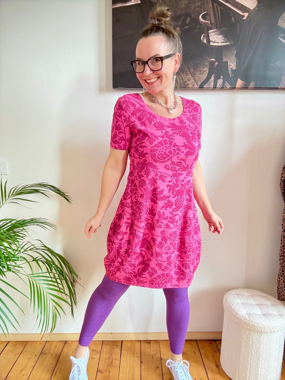 Kleid Ballonkleid Garden Fuchsia Jetzt nur 49,90€ - FROLLEIN KÄTHE Shop