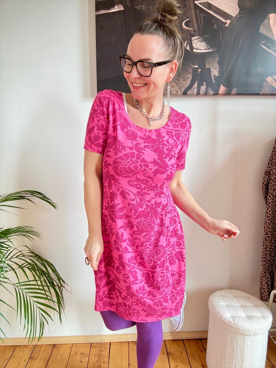 Kleid Ballonkleid Garden Fuchsia Jetzt nur 49,90€ - FROLLEIN KÄTHE Shop