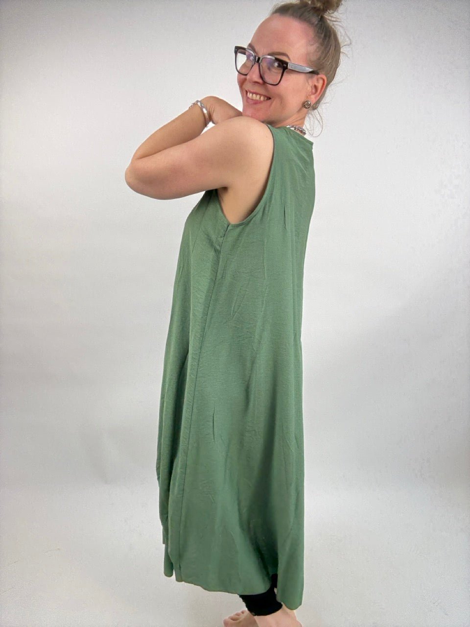 Kleid Cara Olive - FROLLEIN KÄTHE Shop