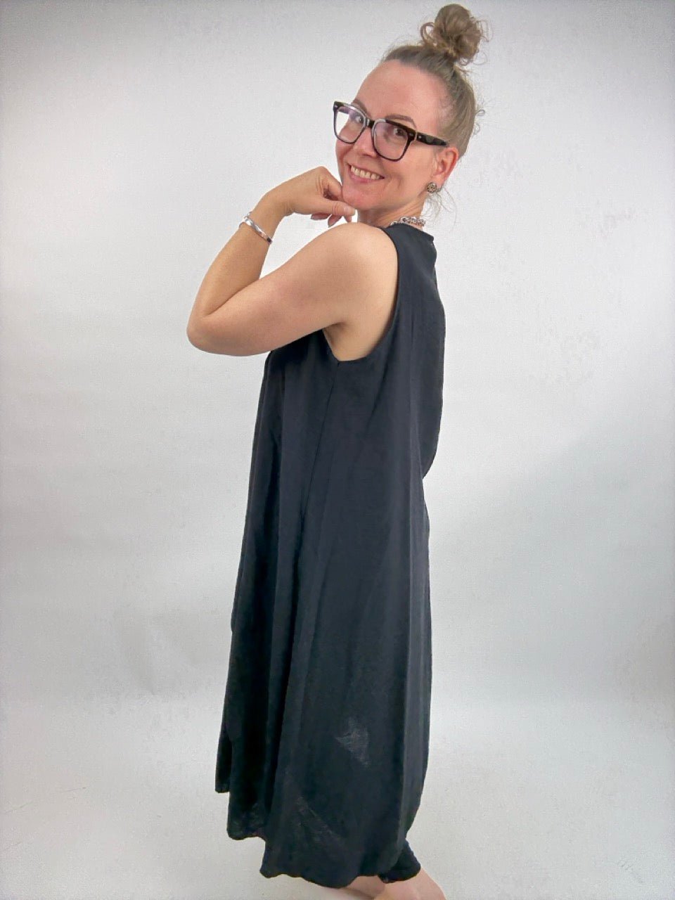 Kleid Cara Schwarz - FROLLEIN KÄTHE Shop
